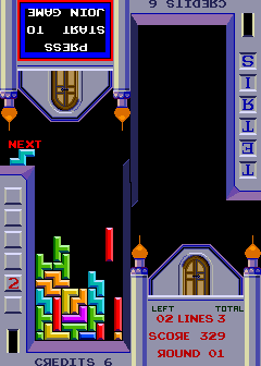 Tetris (cocktail set 2) Screenshot 1